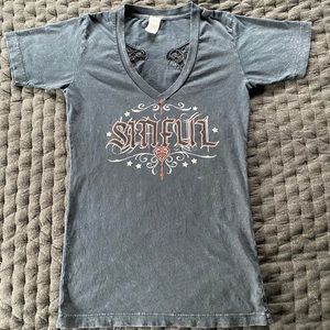Women’s Sinful V-Neck T-Shirt